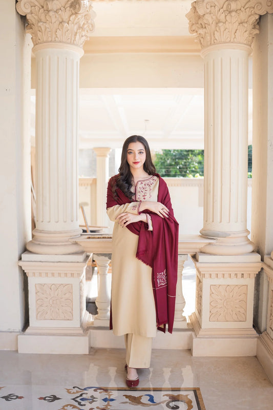 PREMIUM WINTER DHANAK EMBROIDERED