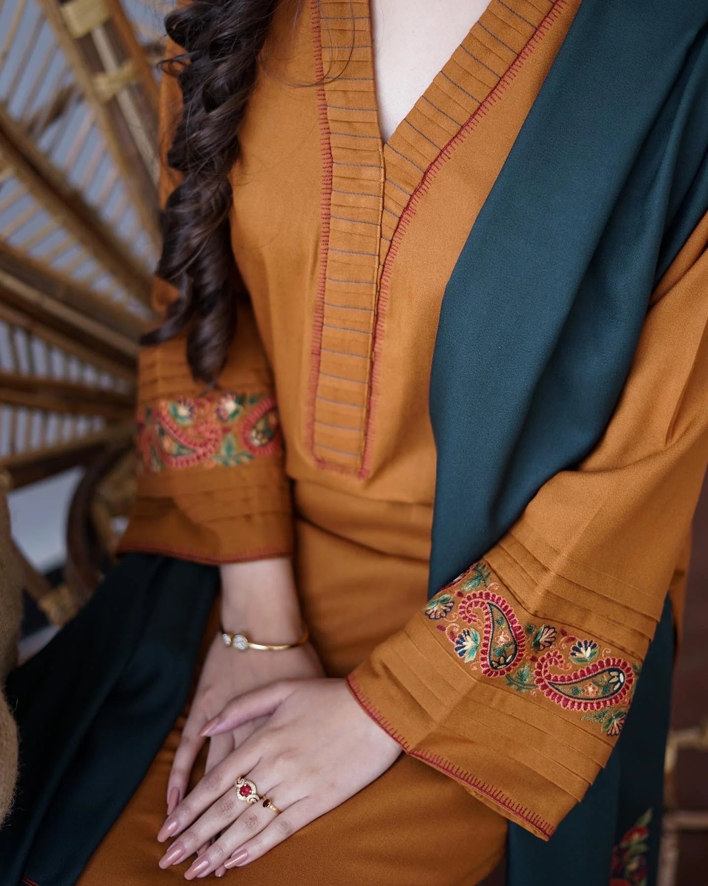 PREMIUM WINTER DHANAK EMBROIDERED
