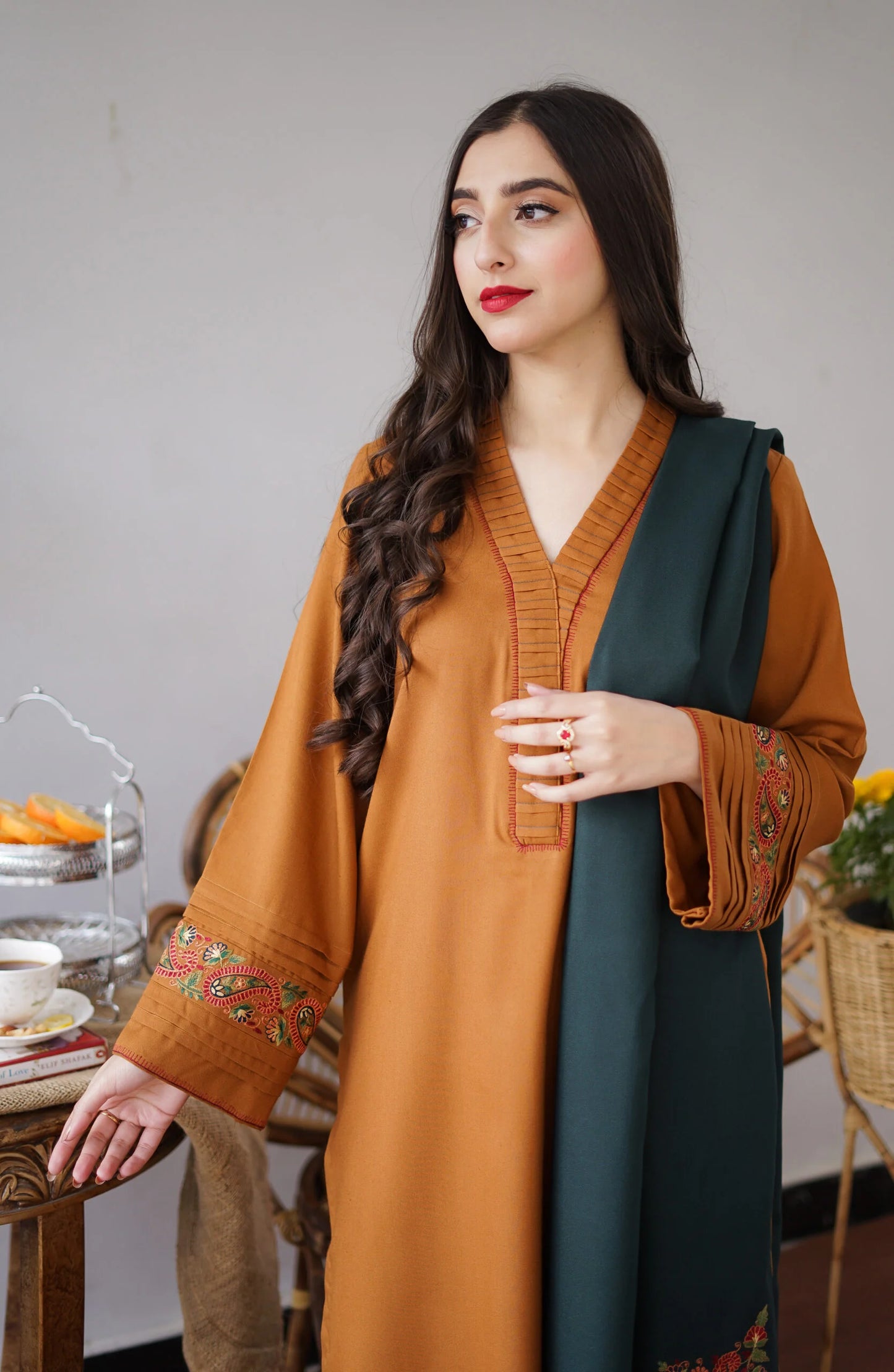 PREMIUM WINTER DHANAK EMBROIDERED