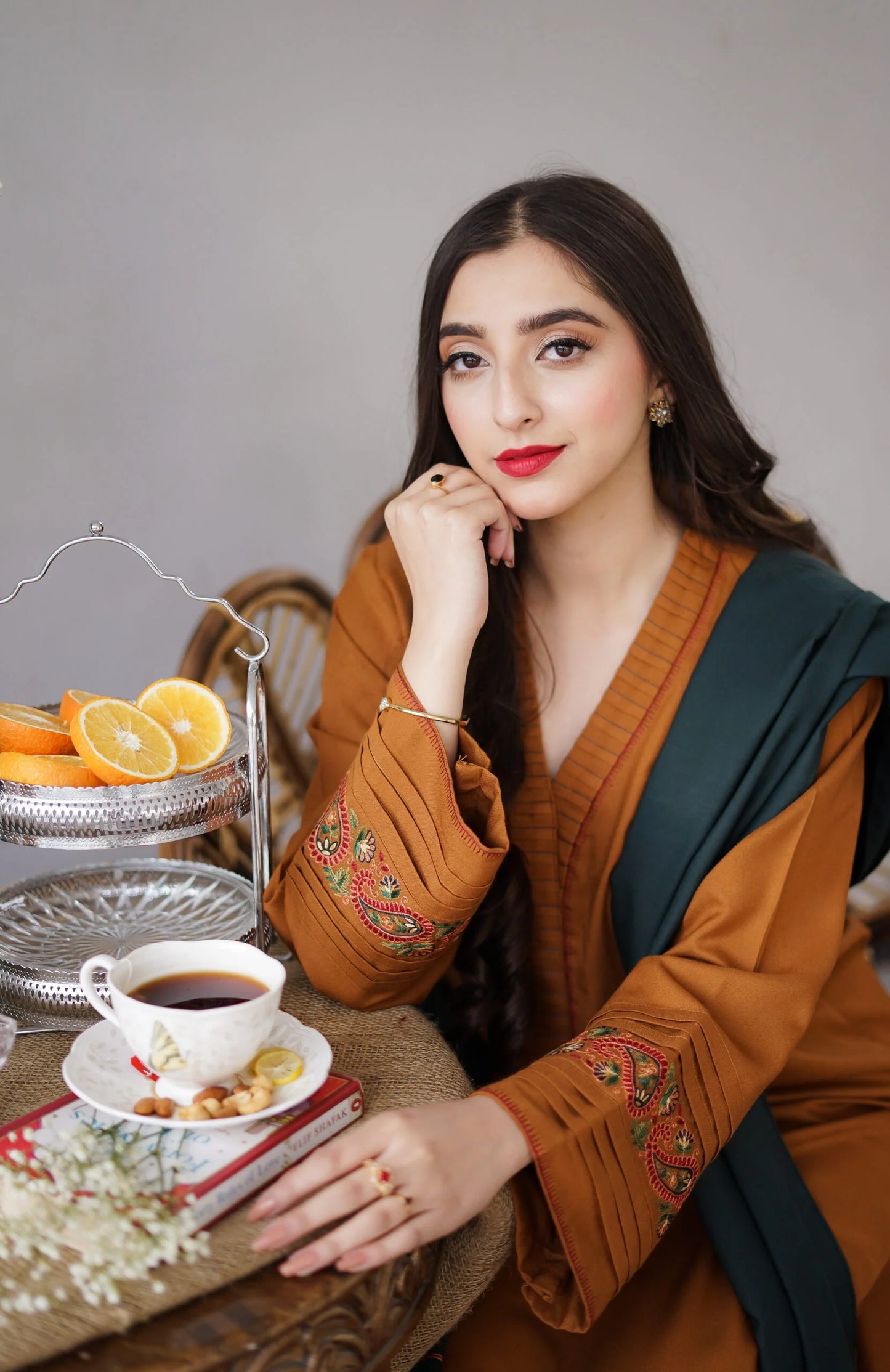 PREMIUM WINTER DHANAK EMBROIDERED