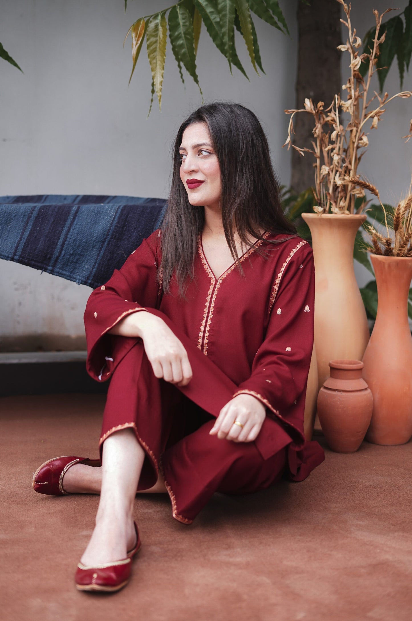 PREMIUM WINTER DHANAK EMBROIDERED