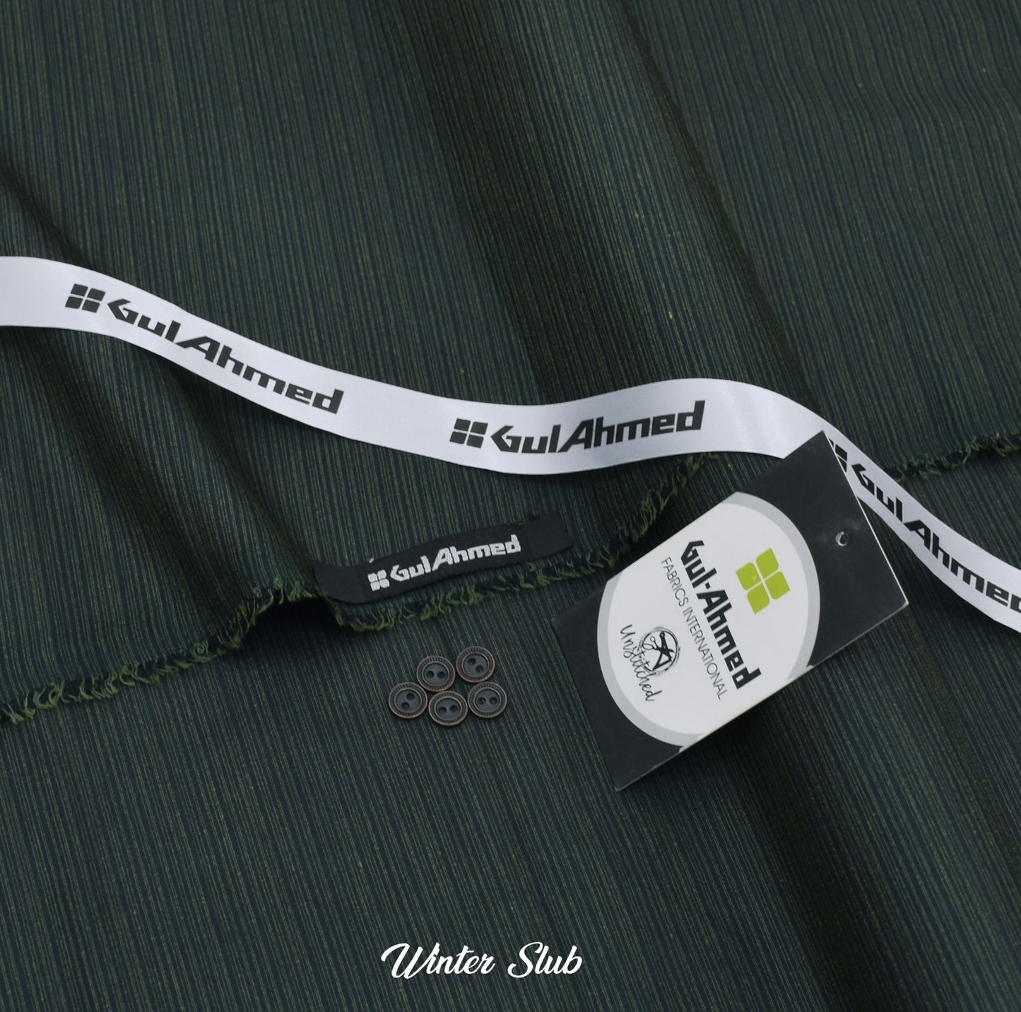 Gull Ahmed’s Premium Slub Wash & Wear suite